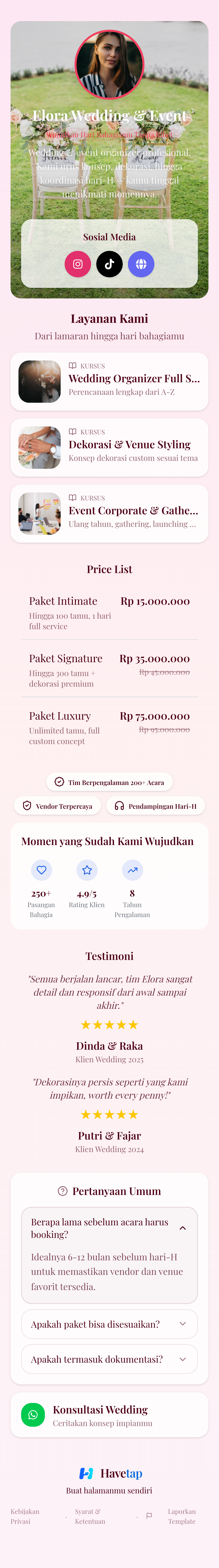 Elora Wedding & Event